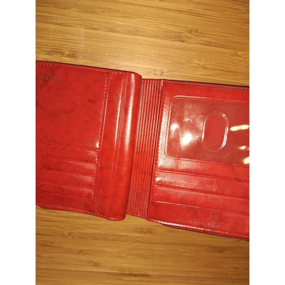 Buxton Embossed  Leather Coin Purse Wallet - Picture 5 of 10